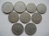 LOT 500 LEI 1999-2000 + 1000 LEI 2000-2004 +5000 LEI 2002-2003, 9 MONEDE, L14.46