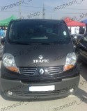 Husa Capota Piele Ecologica Neagra Renault Trafic (2014-2019) Protectie Carlige Incluse