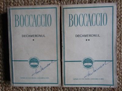 Boccaccio - Decameronul (2 volume) foto