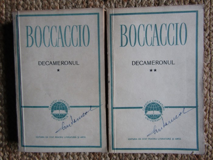 Boccaccio - Decameronul (2 volume)