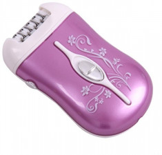 Aparat electric pentru epilat reincarcabil, epilator 2 in 1 SURKER foto