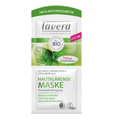 Masca Bio Purificatoare pentru Piele Lavera 2x5ml foto