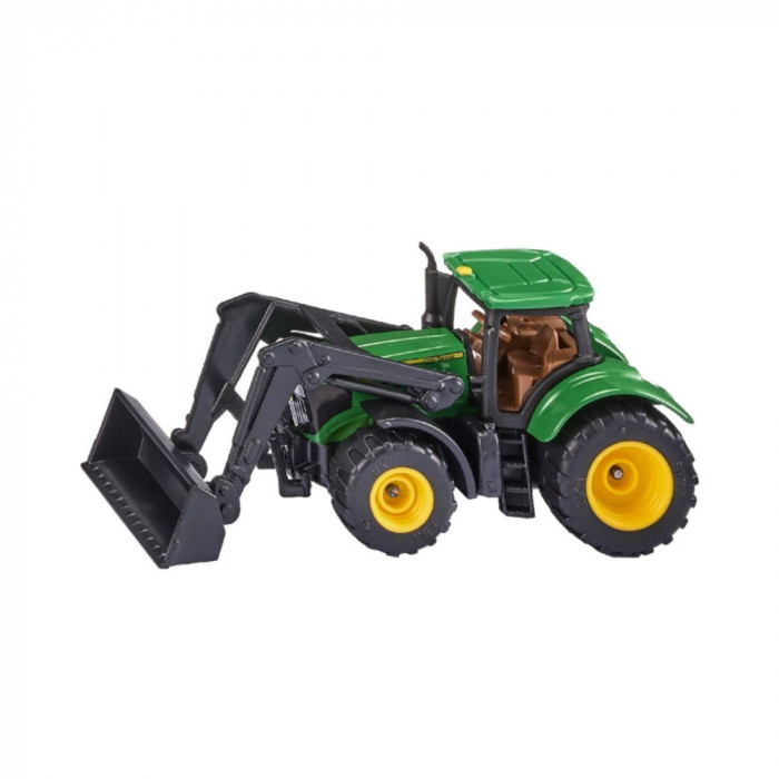 Jucarie metalica tractor John Deere, Siku 1395