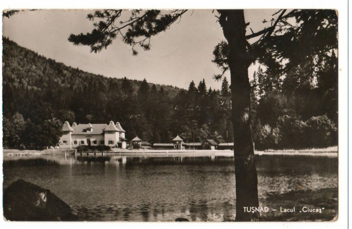 CPI B13825 CARTE POSTALA - TUSNAD. LACUL CIUCAS, RPR