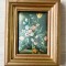 Tablou matase - decorativ / de colectie - Buchet de Flori