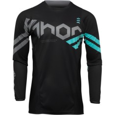 Tricou atv/cross copii Thor Pulse Cube, culoare negru/gri, marime YXL Cod Produs: MX_NEW 29122062PE foto