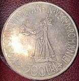 REGELE MIHAI I,500 LEI 1941 Argint/ MONEDA DIN IMAGINI