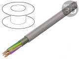 Cablu UNITRONIC&reg; LiHCH 6x0,25mm2 PO 60V fără halogen gri-bej