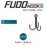 Ancore Fudo Treble (FDTR-UV) nr.6 6buc/cutie