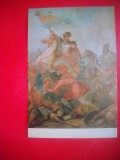 HOPCT 14785 MIHAI VITEAZUL LA CALUGARENI- TH AMAN 1831-1891 -CP PICTURA-- ROMANIA-NECIRCULATA