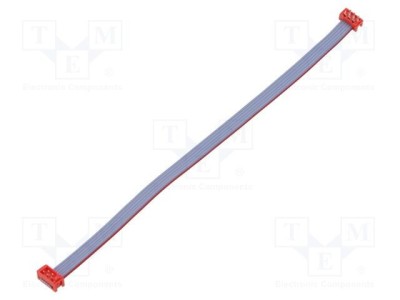 Cablu panglică cu conectori P.cablu-bandă: 1,27mm PIN: 6 2x3 foto