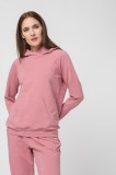 Hanorac coton raglan femei pink-l, Pegas