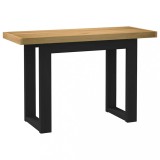 Birou NOAIN Picioare &icirc;n formă U 120x50x75 cm lemn masiv de pin