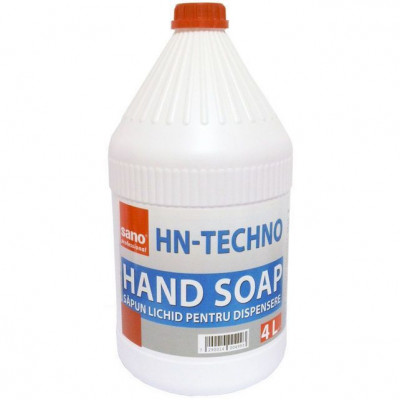 Sapun lichid, Sano, pentru dispensere, HN Techno Soap, Blue, 4L foto