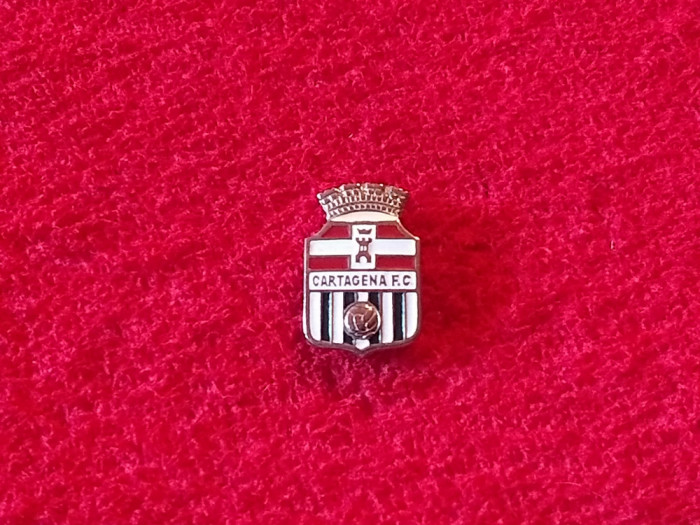 Insigna (cu talpa) fotbal - CARTAGENA FC (Spania)