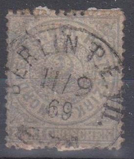 Germania - nord postbezirk, 1869, stampilat (G1)