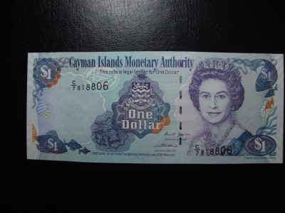 CAYMAN 1 DOLAR 2004 UNC foto