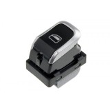 Comutator macara geam Audi A4 2008-, A5 2007-, Q5 2008-, crom, 8K0959855B