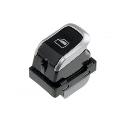 Comutator macara geam Audi A4 2008-, A5 2007-, Q5 2008-, crom, 8K0959855B foto