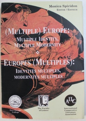 ( MULTIPLE ) EUROPE : MULTIPLE IDENTITY , MULTIPLE MODERNITY , EDITIE IN ENGLEZA - FRANCEZA , editor MONICA SPIRIODN , 2002 foto