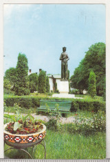 bnk cp Ramnicu Valcea - Statuia lui Mircea cel Batran - circulata foto