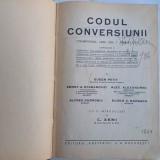 EUGEN PETIT-CODUL CONVERSIUNII-1934 R4.