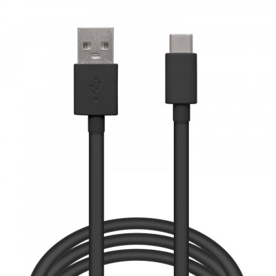 Cablu de date USB type C - USB negru 2m DELIGHT foto