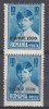ROMANIA 1930 LP 83 r REGELE MIHAI I CU SUPRATIPAR 8 IUNIE 1930 EROARE VALOAREA 10 LEI ALBASTRU PERECHE MNH/CATALOG 1974 KIRIAC DRAGOMIR, Nestampilat