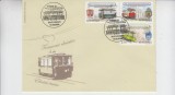 C12 - FDC Romania - Tramvaie electrice - LP1842 - 2009, Romania de la 1950, Transporturi