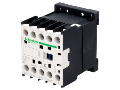 Contactor 3P NO + 1NC 24VAC 16A foto