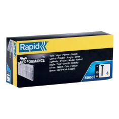 Rapid 40100532, set de 5000 de cuie galvanizate No. 8, 15 mm foto
