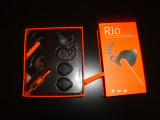 Casti telefon Rio Urbanista waterproof pentru sport portocalii, Casti In Ear, Cu fir, Mufa 3,5mm, Pioneer