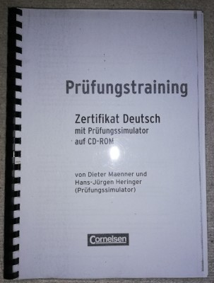 Teste examen germana - doar manual - copie xerox foto