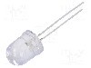 Dioda LED, 10mm, albastru (ice blue), 10cd, 18mA, 5,5...20V, OPTOSUPPLY - OSB64LA131A-CRLED18