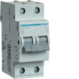 Siguranta automata 16A 2P Curba C 6ka Hager MC216A