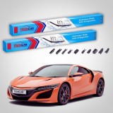 Cumpara ieftin Ștergătoare Honda NSX Gen II (NC_) Coupe 2016-prezent | Set Față Flat Premium &ndash; TeamCar&reg;