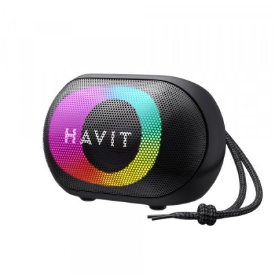 Boxa Portabila Bluetooth HAVIT SK885BT, 8W, RGB, Waterproof, Neagra foto
