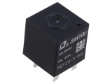 Releu electromagnetic SPST-NO 12VDC 20A pentru panou