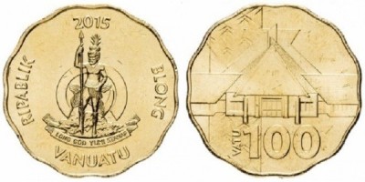 Vanuatu 2015 - 100 vatu UNC foto