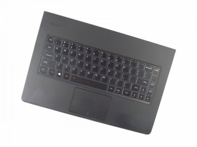 Carcasa superioara cu tastatura palmrest Laptop, Lenovo, Yoga 3 PRO 1370 Type 20448, 5CB0G97347, cu iluminare, layout US foto