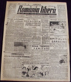 1947 ROMANIA LIBERA Nr 757 cartele tigari, trenuri sanitare, desene Nell COBAR