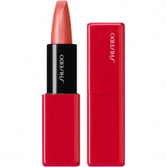 Shiseido Makeup Technosatin gel lipstick ruj satinat culoare 402 Chatbot 4 g