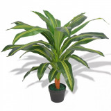 Plantă Dracena Artificială Cu Ghiveci 90 cm Verde 244450, General