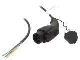 Cablu eMobility HARTING 7.5m 16A IP44 Monofazat GB/T Sectiune 3x2.5mm2