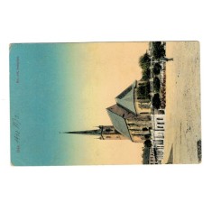 Dej 1912 - Biserica ev. reformata, ilustrata circulata
