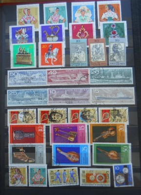 GERMANIA DDR STAMPILATE foto