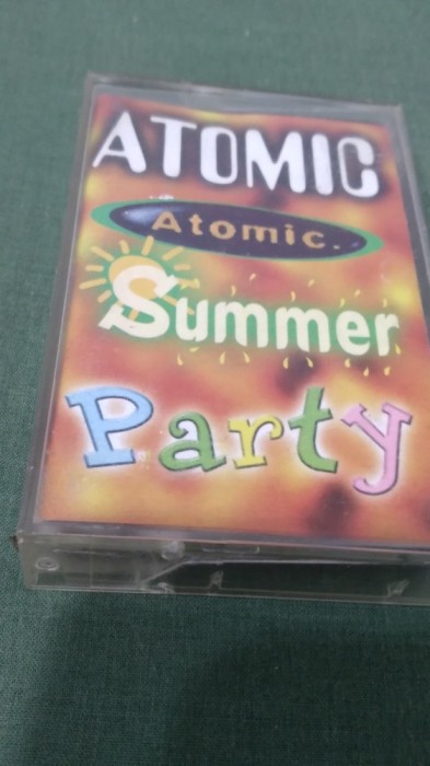 CASETA AUDIO ATOMIC SUMMER PARTY ORIGINAL FOARTE RARA !!