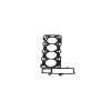 Garnitura chiuloasa OPEL ASTRA G Cabriolet (F67) 2.2 DTI 2002-2005 CORTECO 415045P