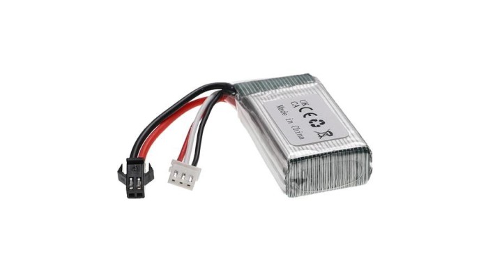 Instrument de modelism VHWB, baterie RC - 700 mAh 7.4 V Li-polimer, SM-2P