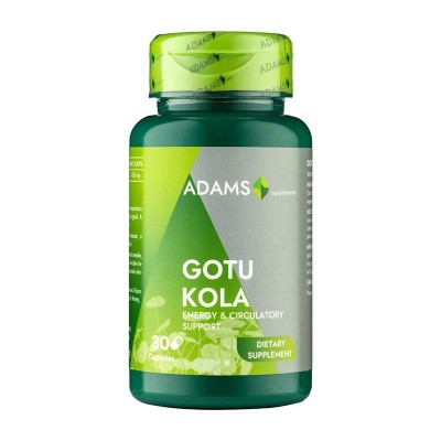 Gotu Kola 400 miligrame 30 capsule Adams Vision foto